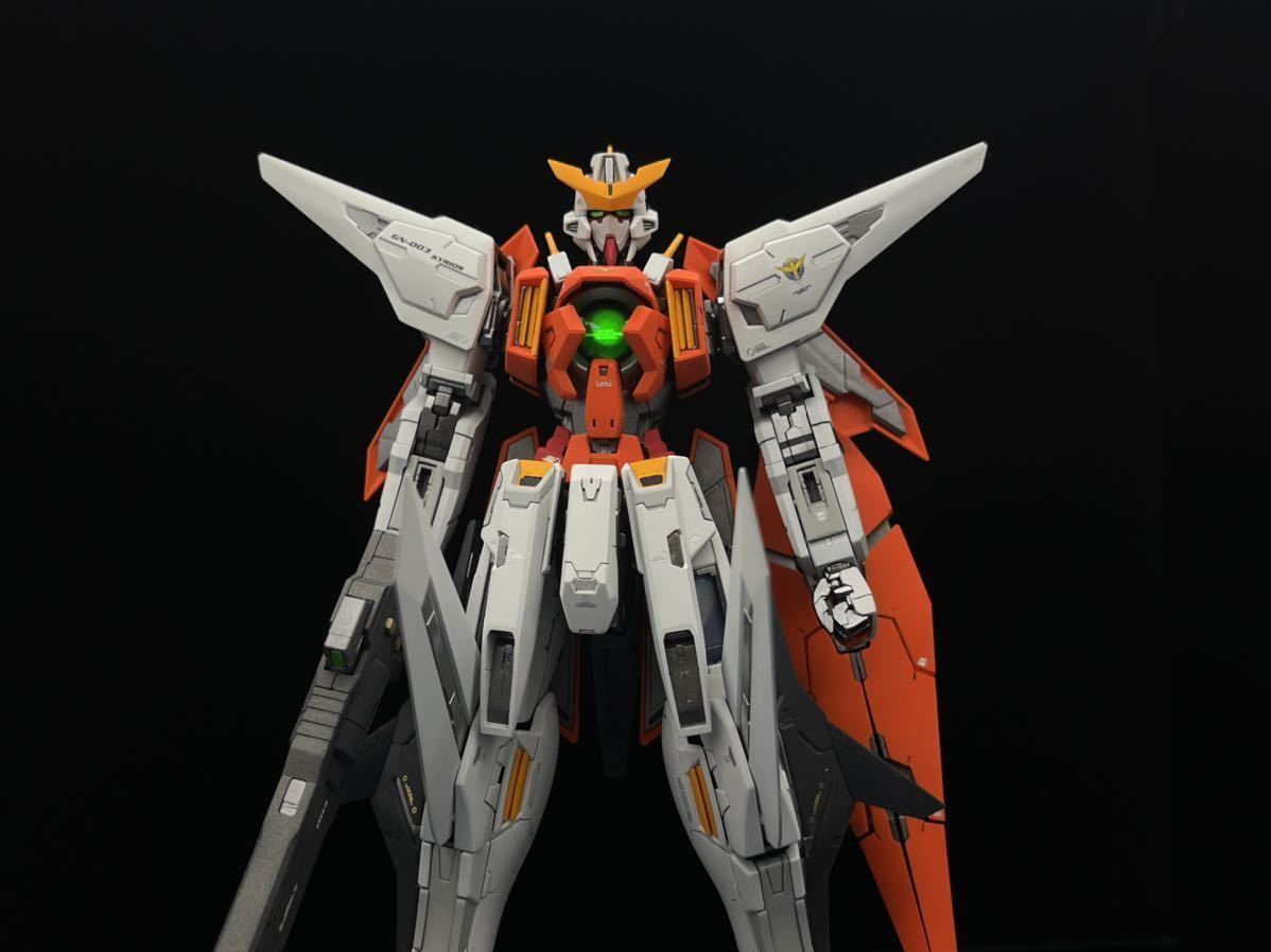 MG 1/100 ガンダムキュリオス 塗装済完成品 (LED付) Yahoo!オークション - MG 1/100ガンダムキュリオス 塗装済 完成
