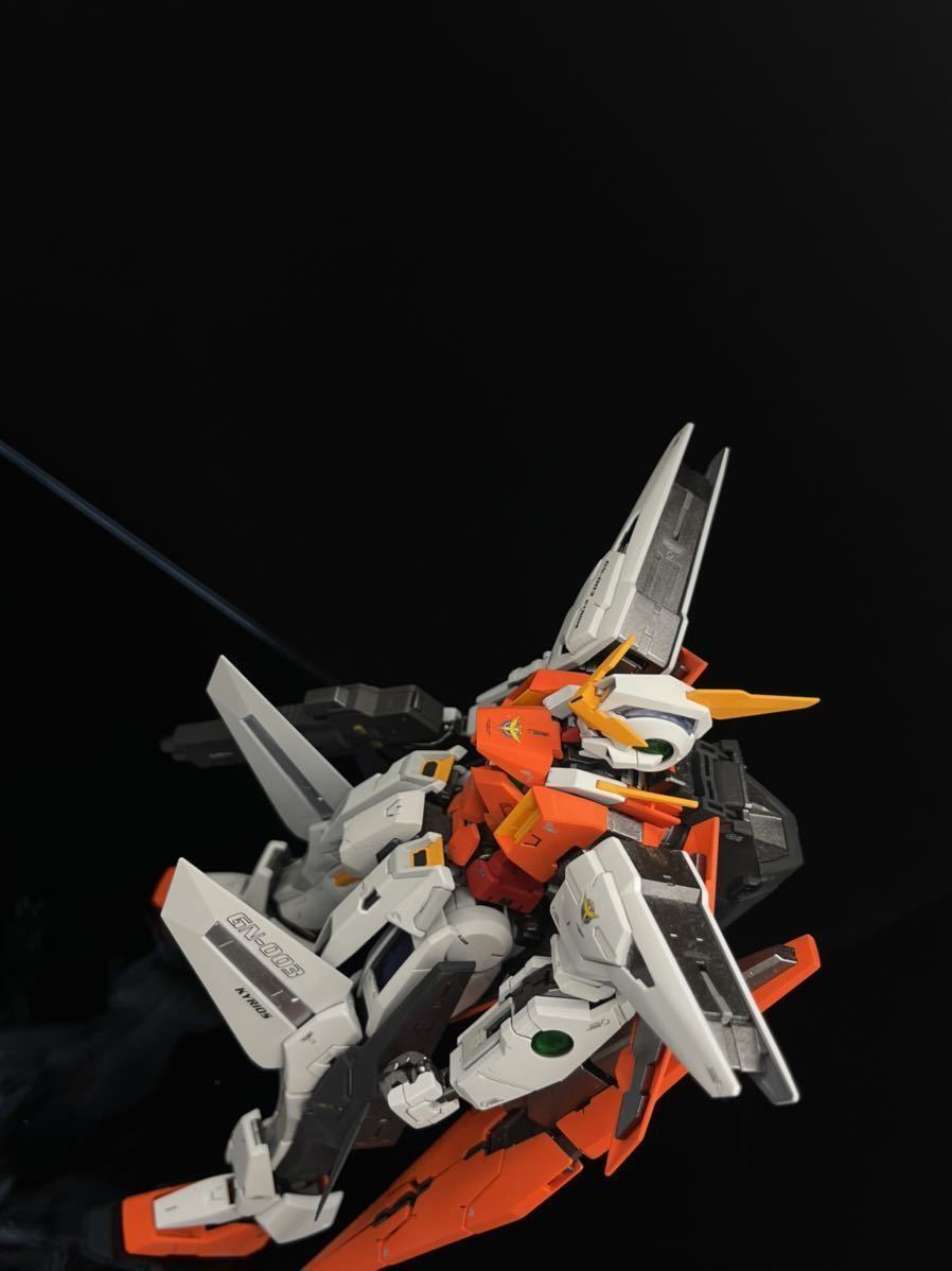MG 1/100 ガンダムキュリオス 塗装済完成品 (LED付) Yahoo!オークション - MG 1/100ガンダムキュリオス 塗装済 完成