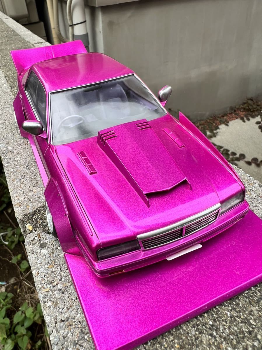 街道レーサー1/24アオシマCIMA Y31暴走族車高短仕様 プラモデル 街道レーサー1/24アオシマCIMA Y31暴走族車高短仕様 プラモデル