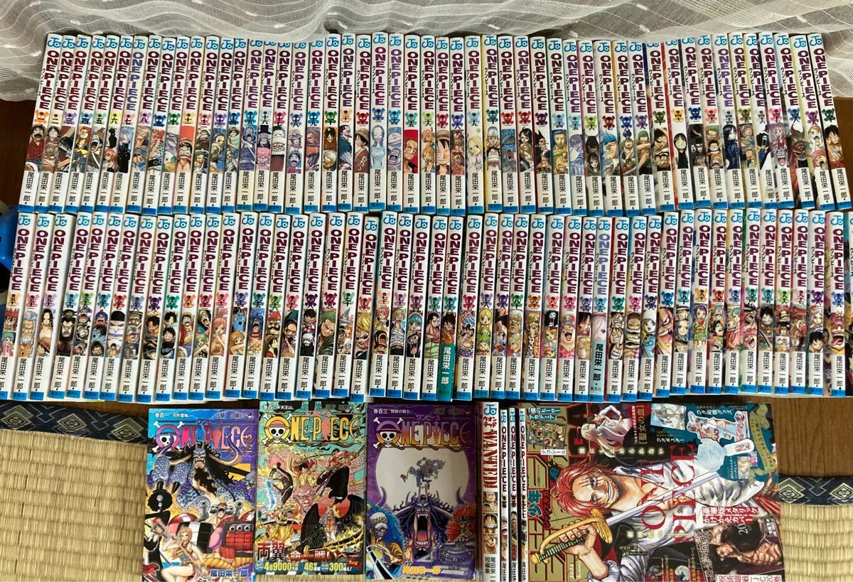 ONEPIECE全巻(1~103巻)&週刊JUMPギガ&零 七七七 千巻のセット