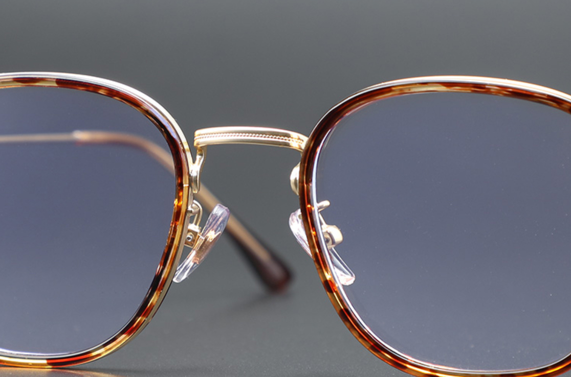 極美品大きいフレーム文芸気質眼鏡 メガネフレーム 合金素材 ファッション カラー選択可YJ27_画像3