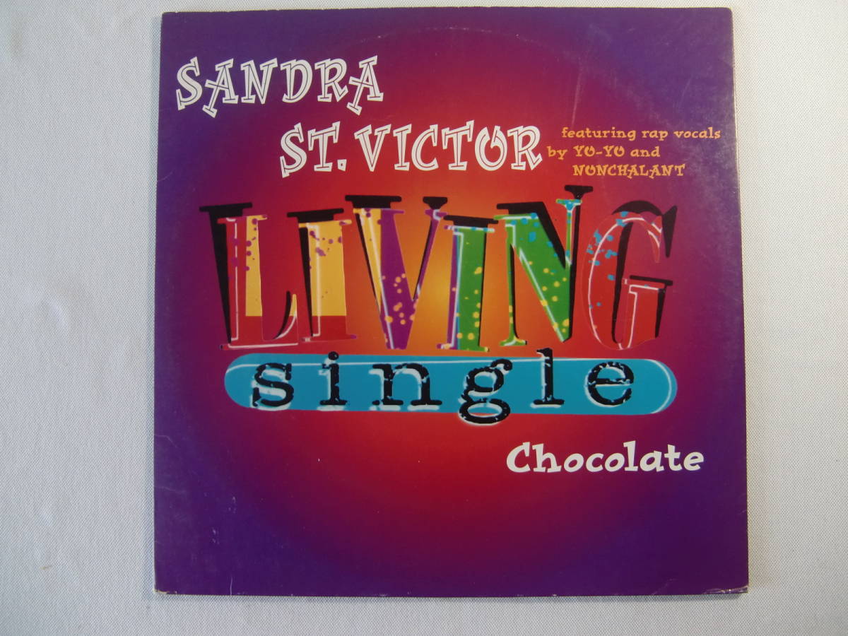 【 12inch 】SANDRA ST. VICTOR サンドラ・セント・ビクター 　　　　 / 　　　　CHOCOLATE_画像1