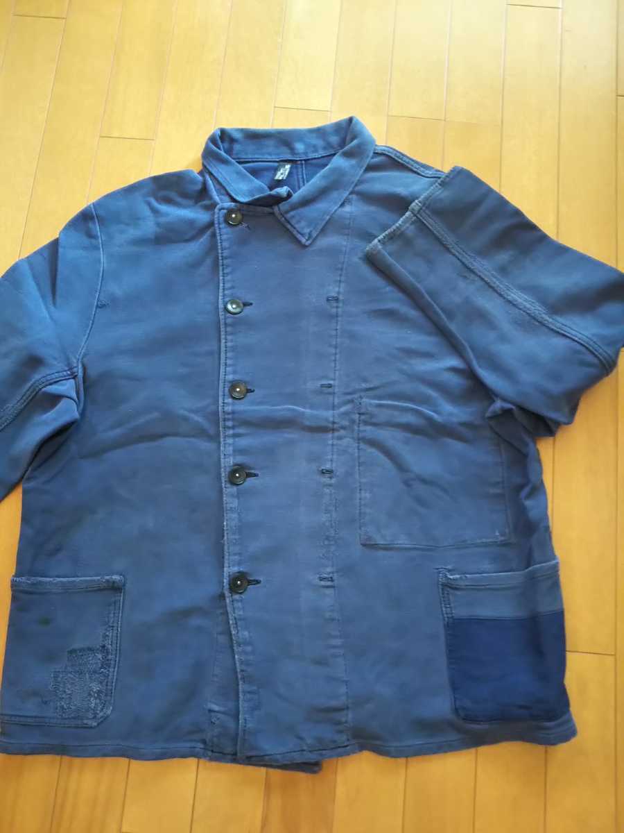 送料無料】フランス ヴィンテージ ワークジャケット ヨーロッパ古着