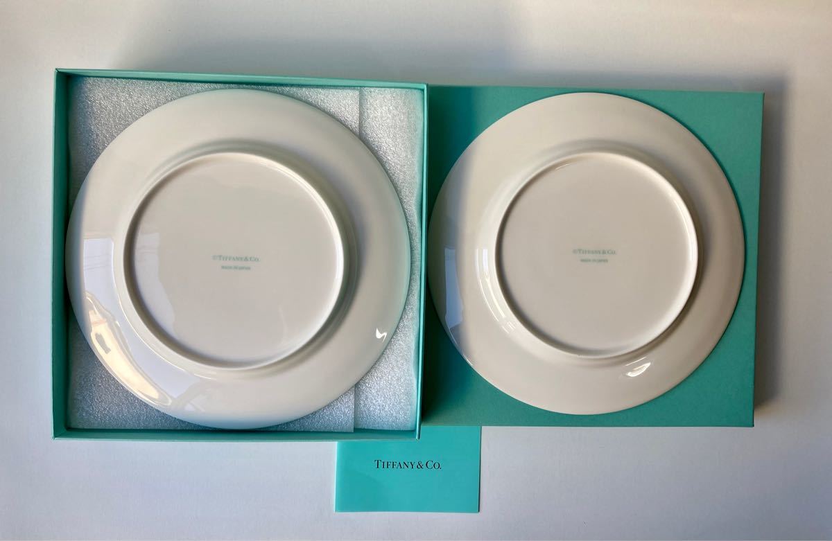 Tiffany&co ティファニー プラチナ ブルーバンド ペアデザート Tiffany&co ティファニー プラチナ ブルーバンド ペアデザート