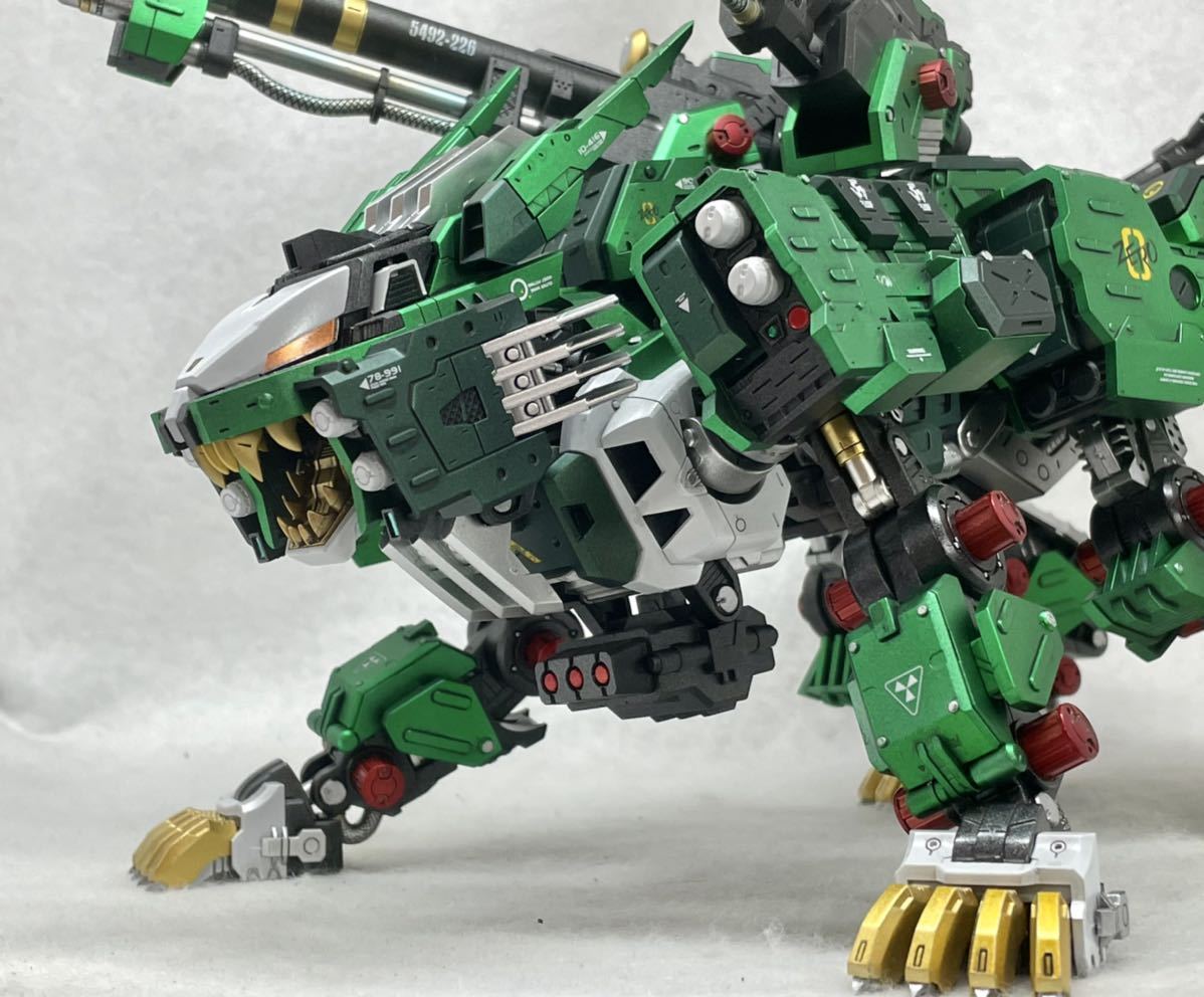 ZOIDS ゾイド コトブキヤ HMM RZ-041 ライガーゼロ パンツァーをメタル