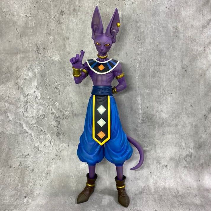 1円スタート フルリペイント 一番くじ ドラゴンボール HISTORY OF THE FILM ビルス フィギュア dragonball Beerus_画像2