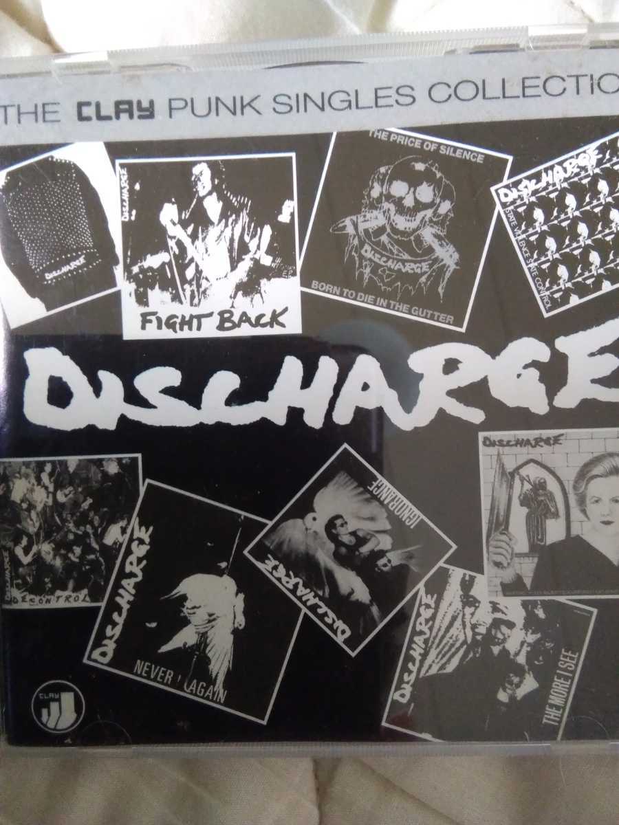 DISCHARGE THE CLAY SINGLES COLLECTION ディスチャージ_画像1
