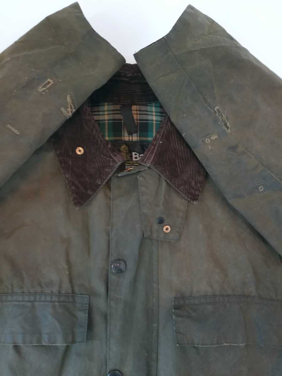 2ワラント C38 Barbour BEDALE 85年 A100 バブアー ビデイル 4ポケット