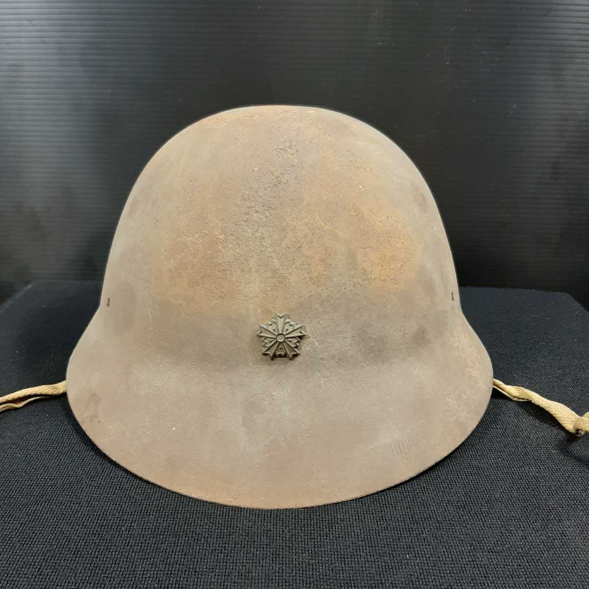 ランキング上位のプレゼント 旧日本軍 警察 鉄兜 ヘルメット 帽章 陸軍