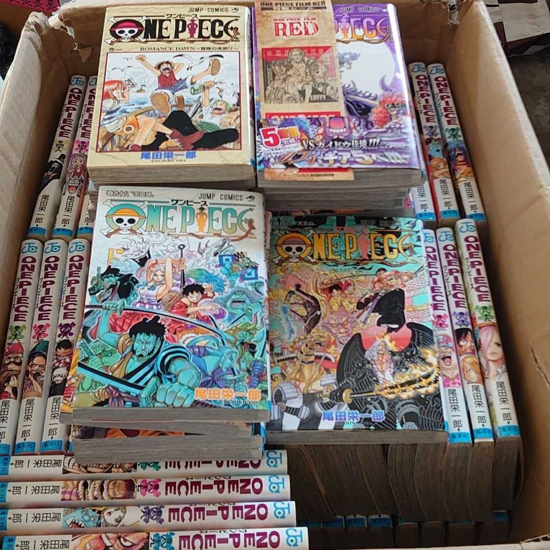 関連本含む 計114冊)ワンピース 1~103+関連本11冊 ONE PIECE 関連本含む 計114冊)ワンピース 1~103+関連本11冊 ONE PIECE