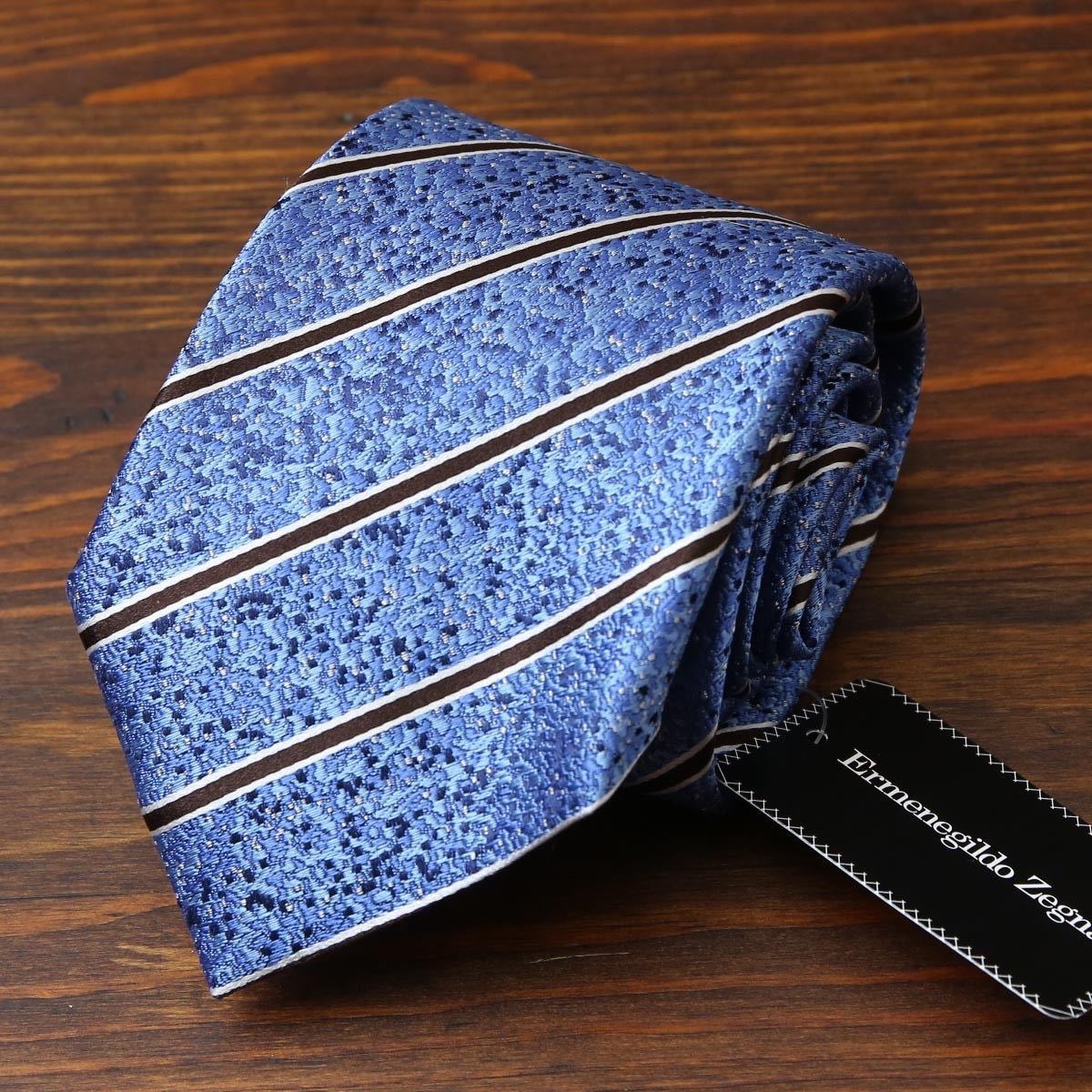 魅了 未使用 Ermenegildo Ermenegildo Zegna ゼニア ネクタイ シルク ...