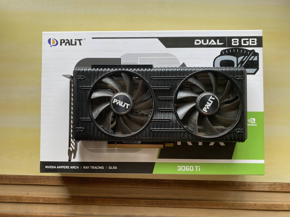 美品】非LHR / Non-LHR Palit NVIDIA GeForce RTX 3060 Ti 8GB