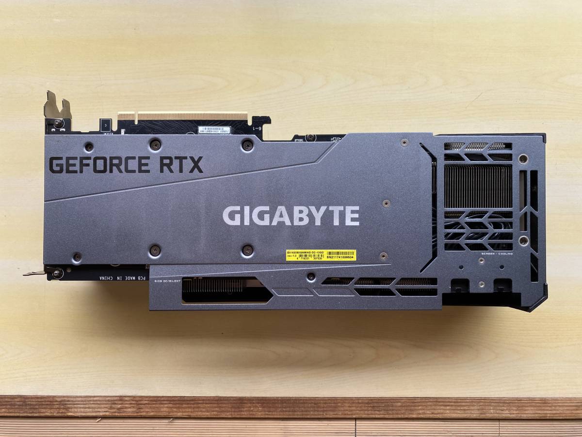 美品】非LHR / Non-LHR Gigabyte GeForce RTX3080 GAMING OC 10G