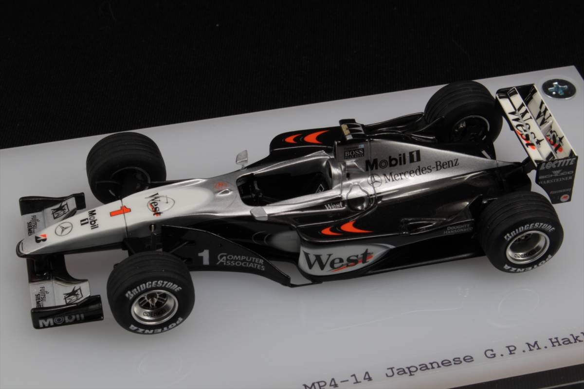 1/43 TAMEO タメオ マクラーレンMP4-14 日本GP M.ハッキネン 完成品 の