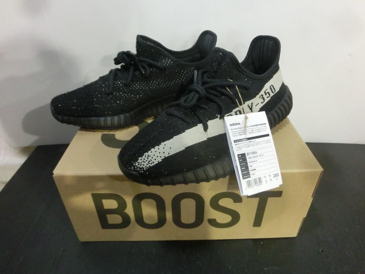 T【M4-22】【80サイズ】美品:タグ付/アディダス/28.0cm/YEEZY BOOST