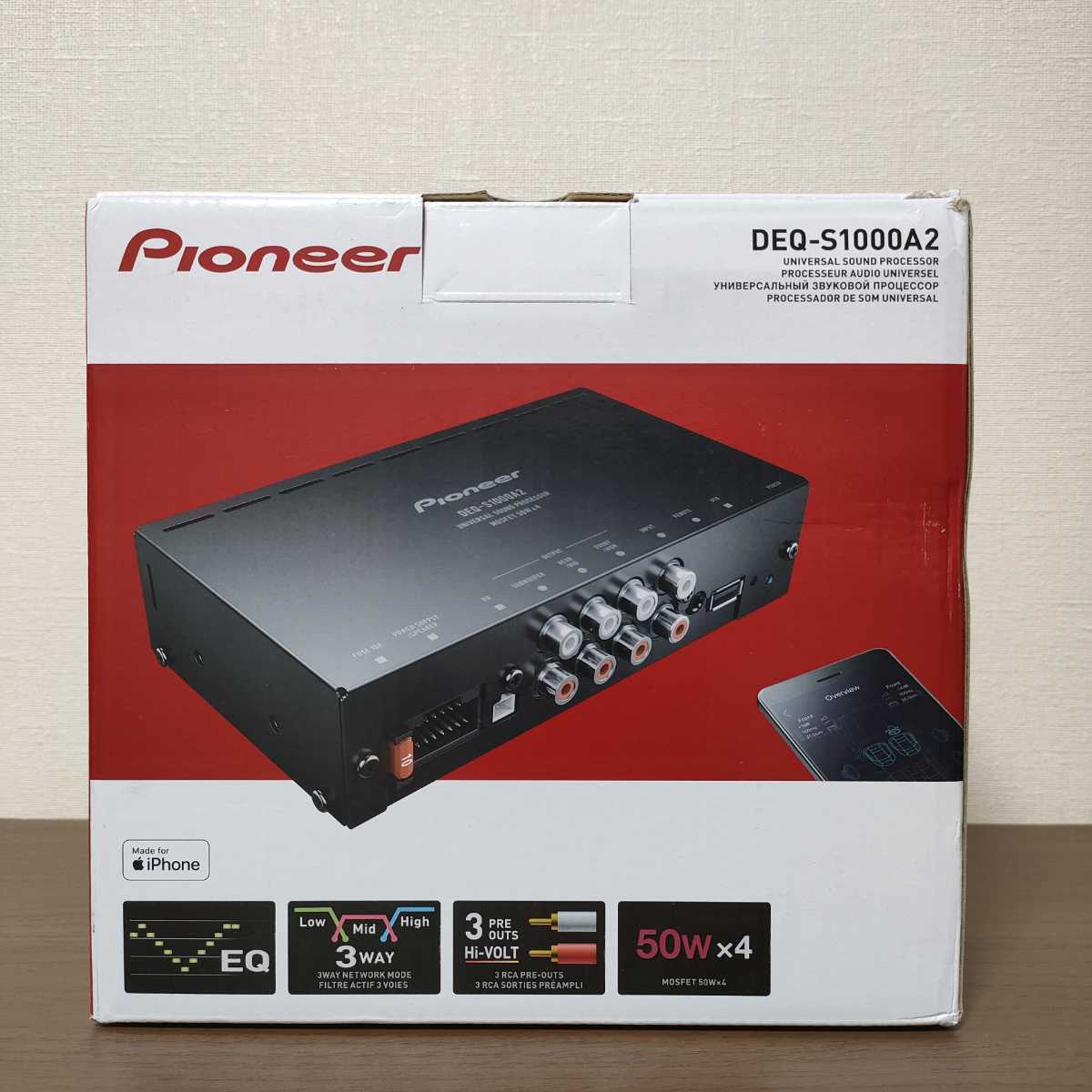 新品未使用 Pioneer パイオニア DEQ-S1000A2 デジタルプロセッサー carrozzeria DEQ-1000A 同等品_画像1