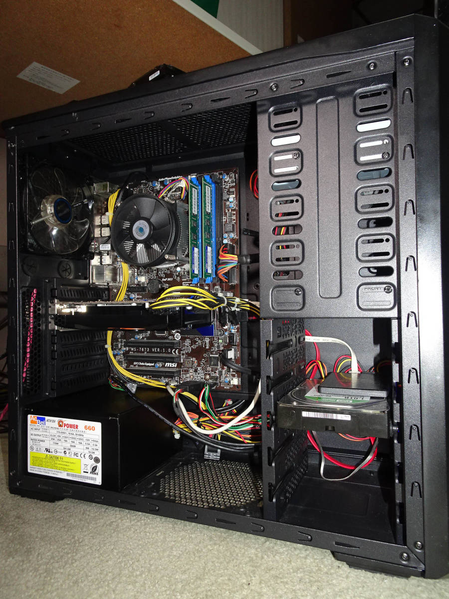 自作PC!Core i7-2600/新品SSD/HDD/GTX460/ZALMAN/Win10 | www