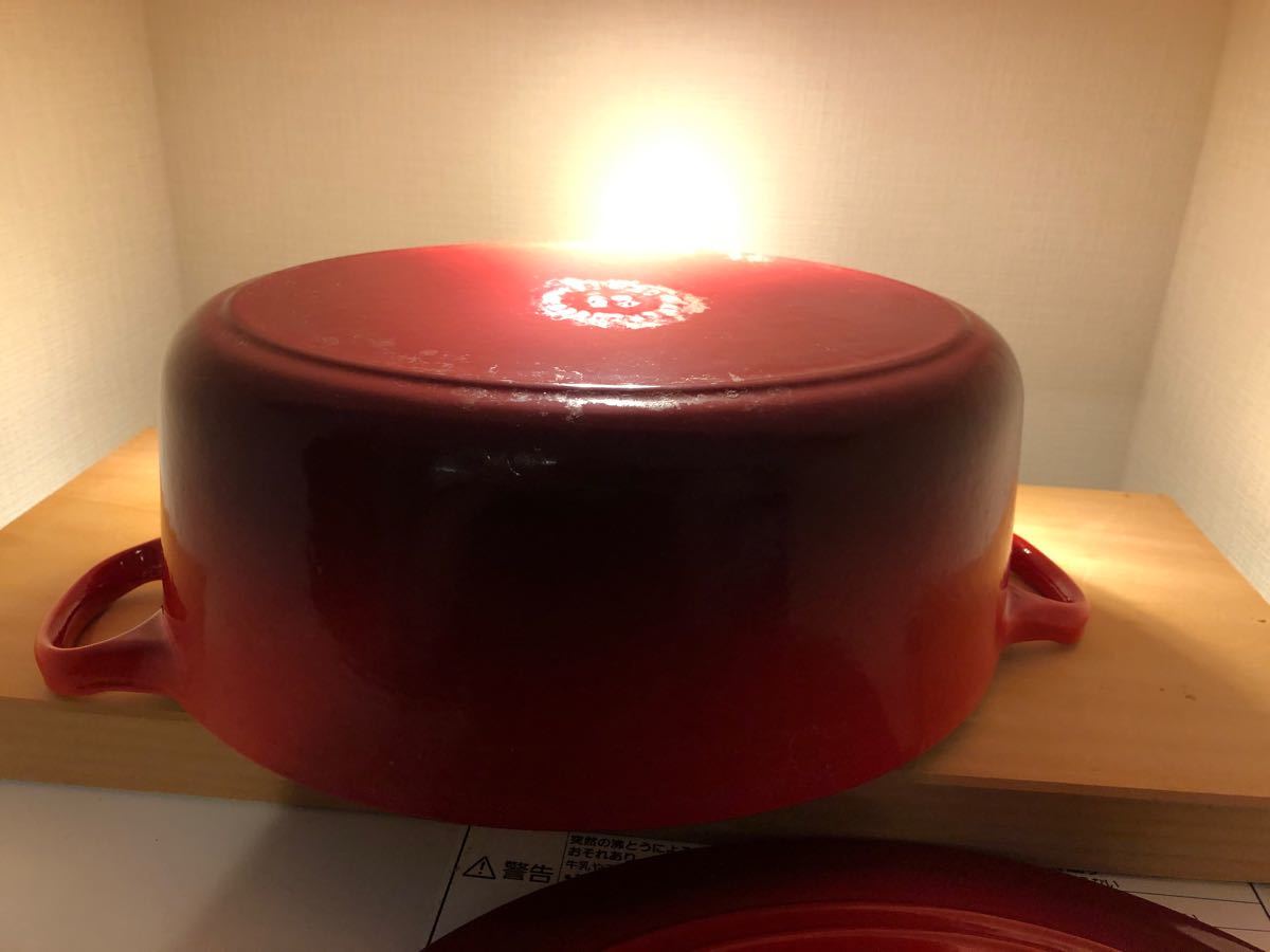 シグニチャー ココット・ジャポネーズ 25cm チェリーレッド LE CREUSET ルクルーゼ ホーロー 赤 ル・クルーゼ