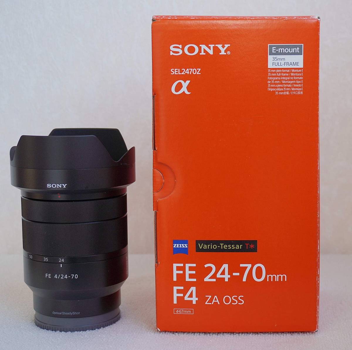 最大71%OFFクーポン 《美品》 SONY Vario-Tessar T FE 24-70mm F4 ZA