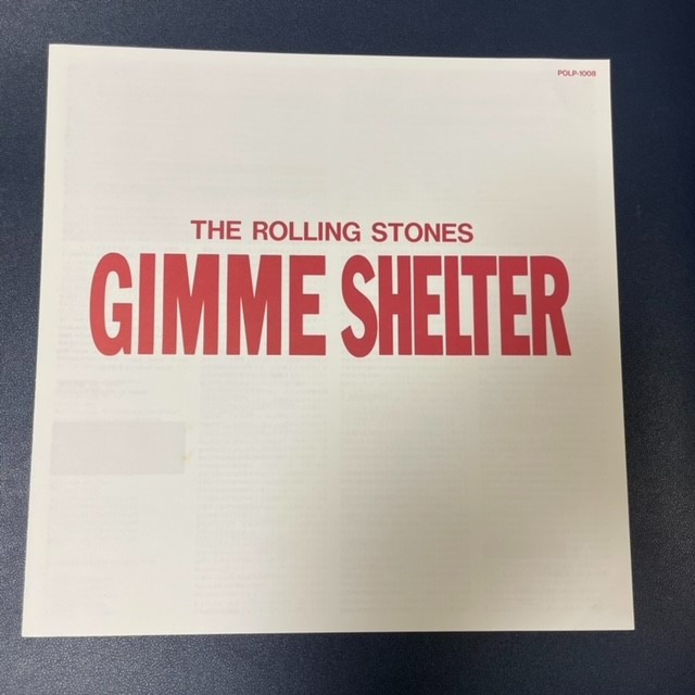  лазерный диск The * low кольцо * Stone z/gimi-* ракушка ta-The Rolling Stones / Gimme Shelter