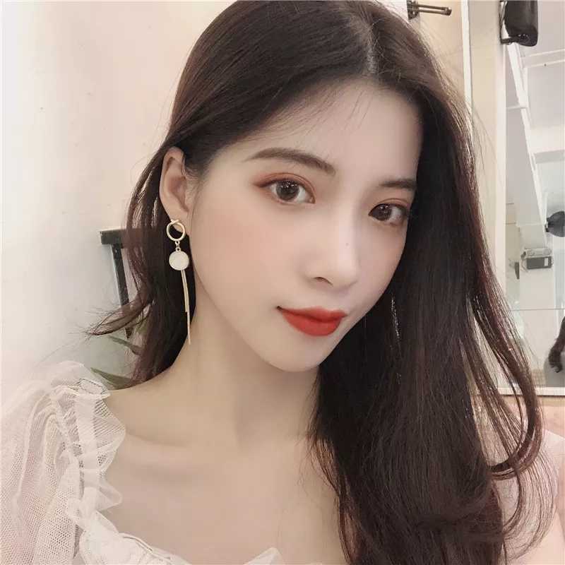  earrings long earrings dressing up earrings circle earrings accessory autumn winter earrings adult earrings pretty earrings piece .. earrings [No.26]