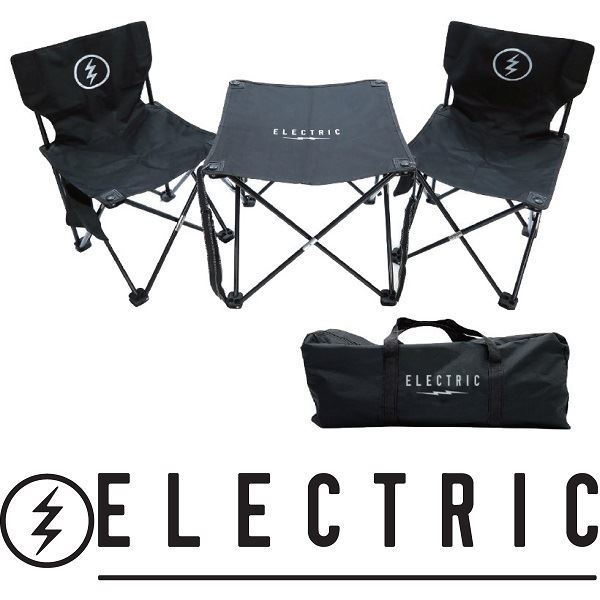【新品】22 ELECTRIC TABLE AND CHAIR SET - BLACK 正規品 アウトドア キャンプ テーブル 椅子_画像1
