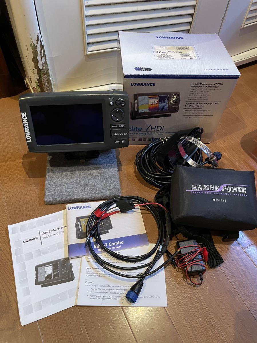 最大89%オフ! LOWRANCE ローランス Elite-7 HDI agapeeurope.org