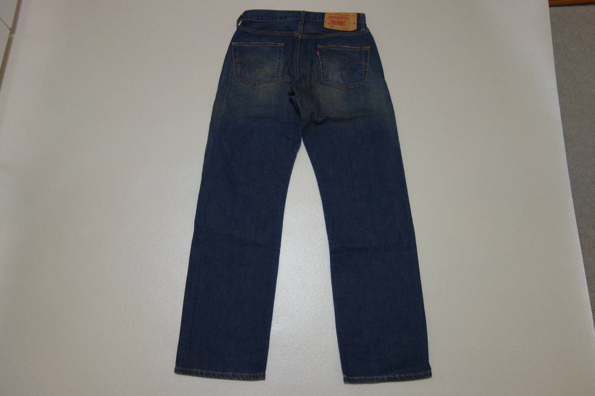 Levis リーバイス 501 ジーンズ デニム W30 L32 ダメージ加工 色落ち良好_画像6