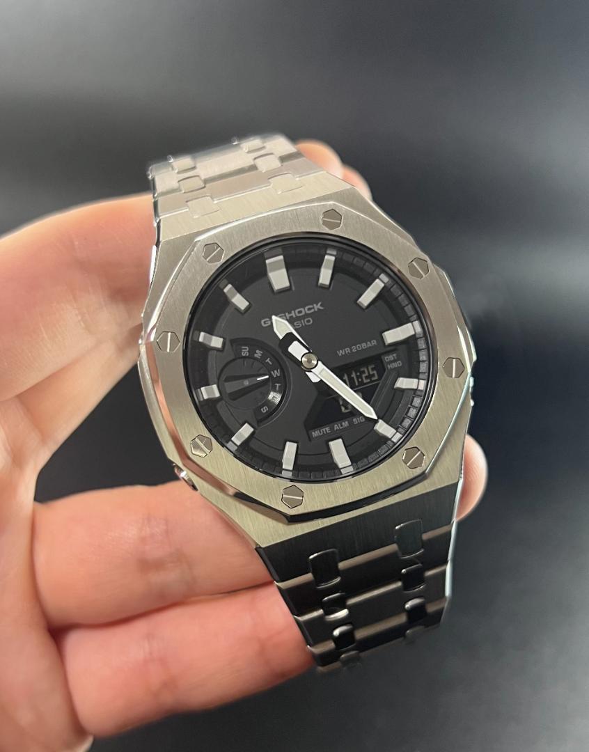 超人気高品質超人気高品質GA-2100 GA-2110 第四世代ベゼルベルト