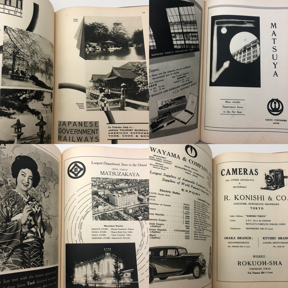 昭和8年 超レア 絶版本 海外向け 写真集 CHANGING JAPAN SEEN 昭和8年 超レア 絶版本 海外向け 写真集 CHANGING JAPAN SEEN