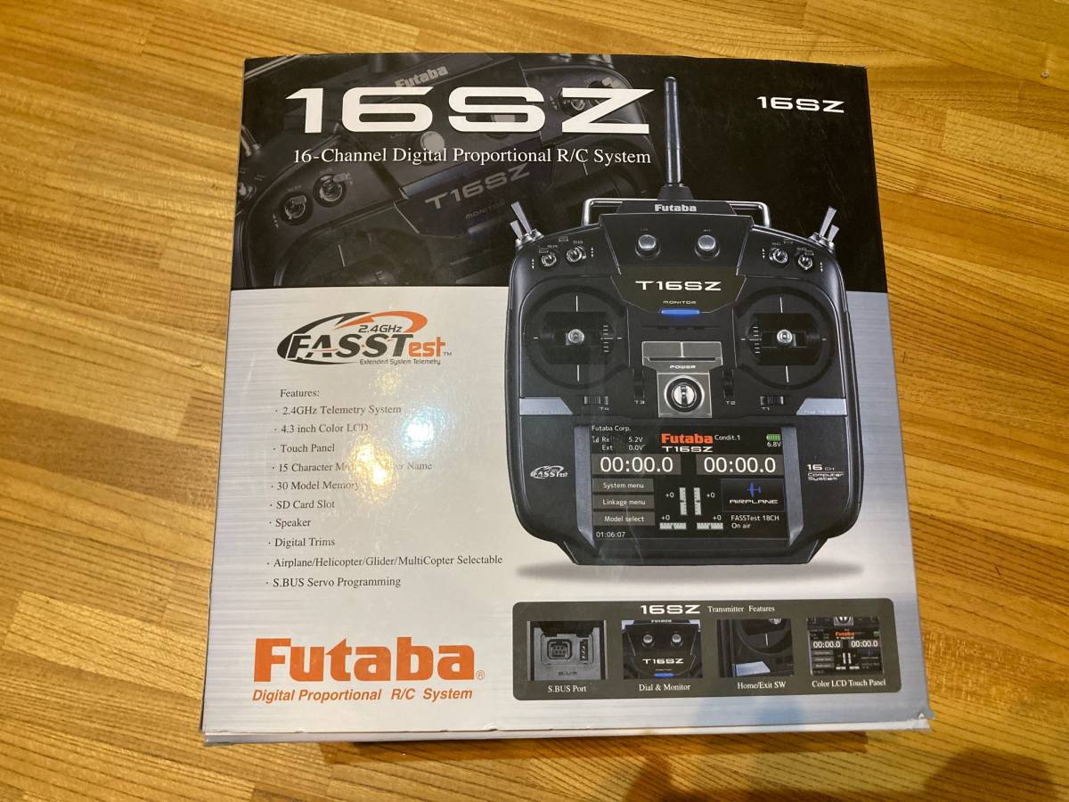 【新品・即納】Futaba フタバ T16SZ RC送信機 受信機R7008SB付き 双葉電子工業_画像1