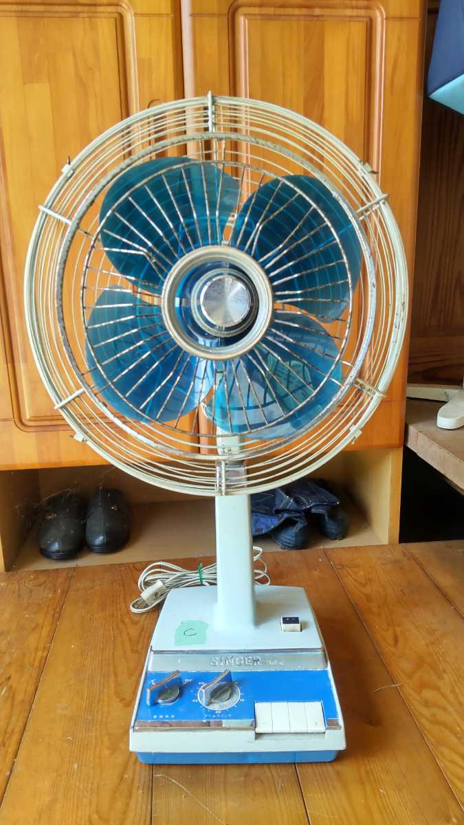 Yahoo!オークション - 昭和レトロ 扇風機 シンガー singer 730-D Yahoo!オークション - 昭和レトロ 扇風機 シンガー singer 730-D