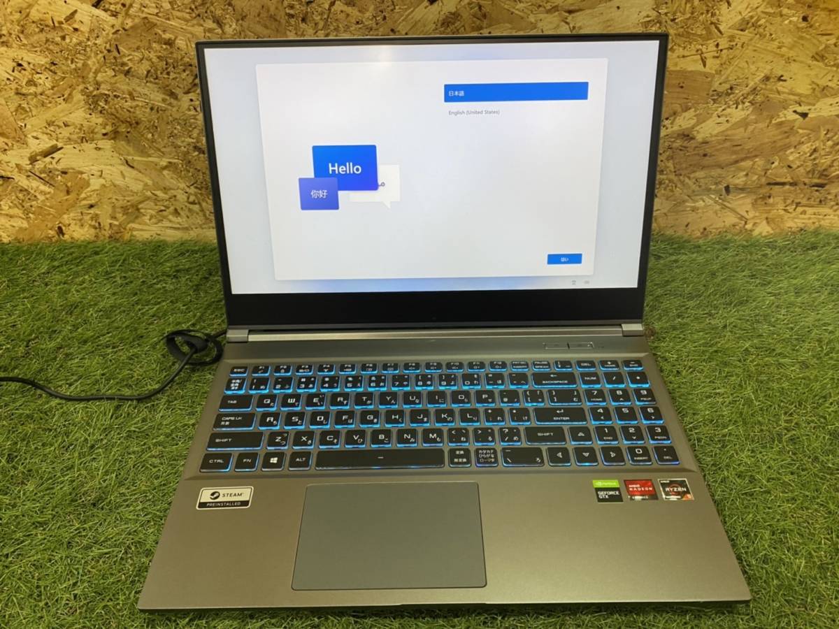 ドスパラ GALLERIA GR1650TGF-T ゲーミング ノート PC Ryzen 5 4600H