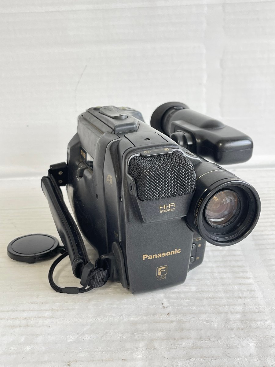KS0408-19I　ゆうパック着払い　Panasonic　f=6-48mm　1:1.4　NV-S7　ビデオカメラ　オリンピックモデル　パナソニック_画像1