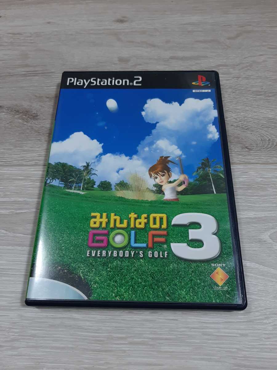 ★☆ＰＳ２ みんなのゴルフ3 盤面良好☆★の画像1