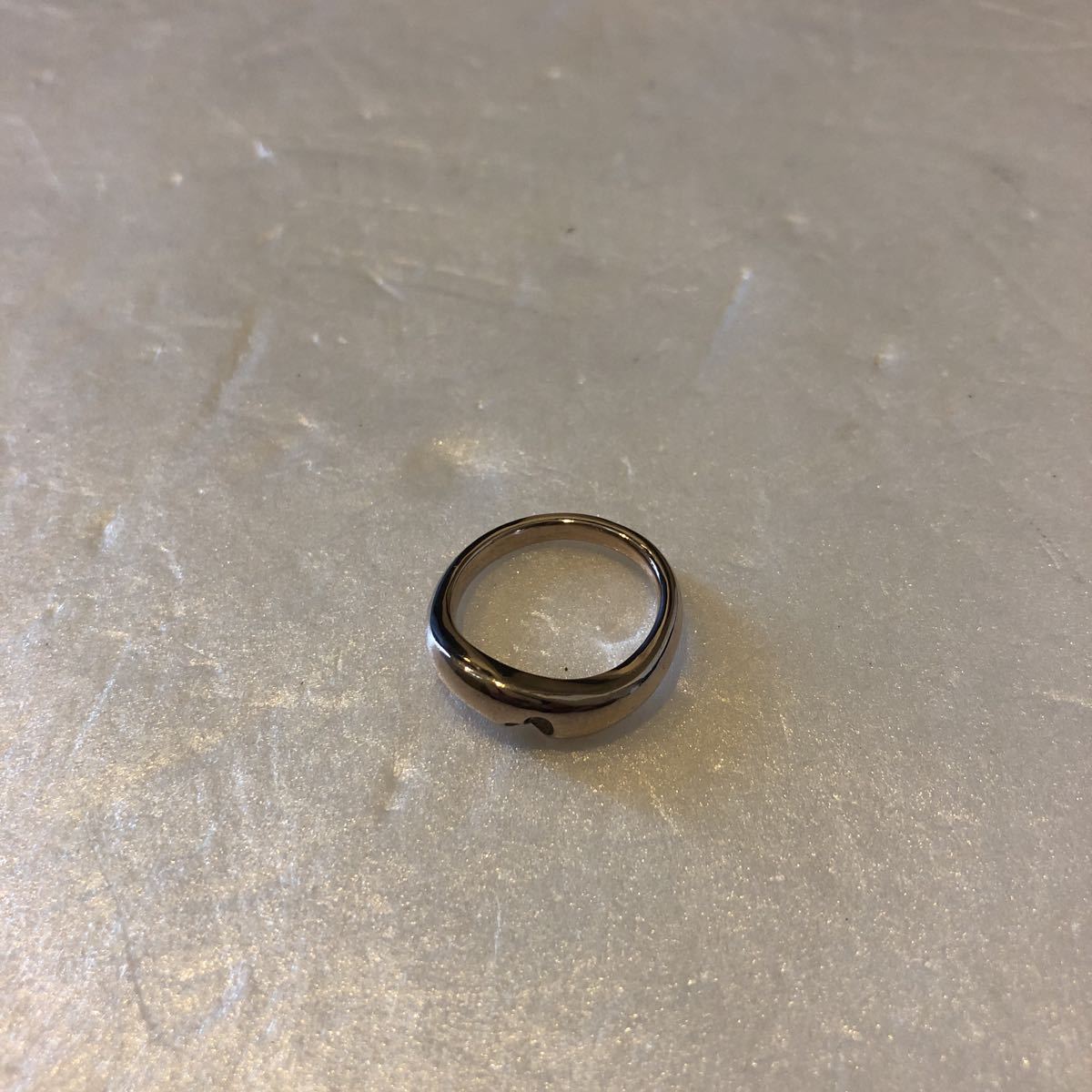 美品 4℃ silver ring ハートモチーフ 10号 レディース ヨンドシー シルバー リング レディース アクセサリー 指輪_画像4