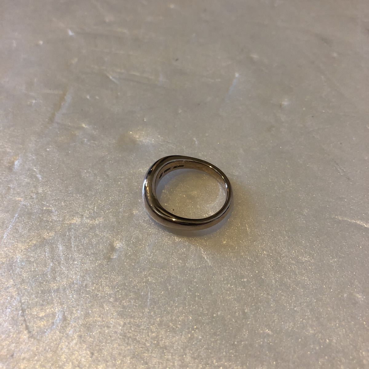 美品 4℃ silver ring ハートモチーフ 10号 レディース ヨンドシー シルバー リング レディース アクセサリー 指輪_画像5