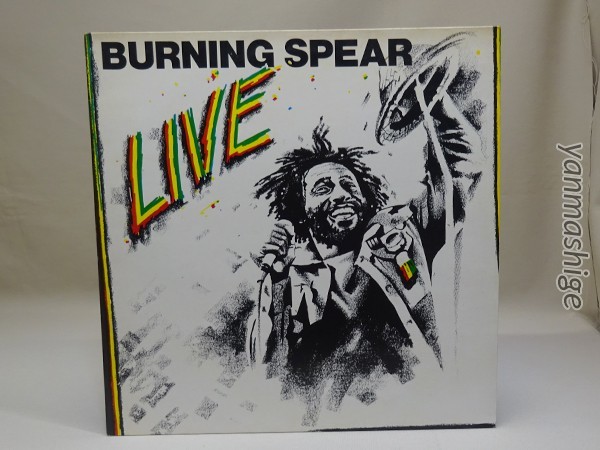  bar person g*s Piaa LP2 pieces set Marcus Garvey Live obi * liner no-tsu* translation lyric sheet Burning Spear