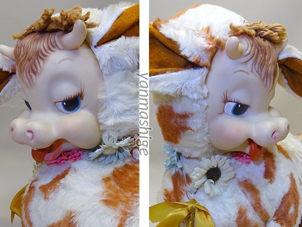ビンテージ ラバーフェイス 『牛 デイジーカウ ホルスタイン』DAISY