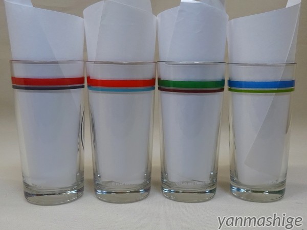 modern pets ガラス製グラス 全4種セット ベアドッグ ラビット カンガルー ドルフィン モダンペット プレイセットプロダクツ_画像2
