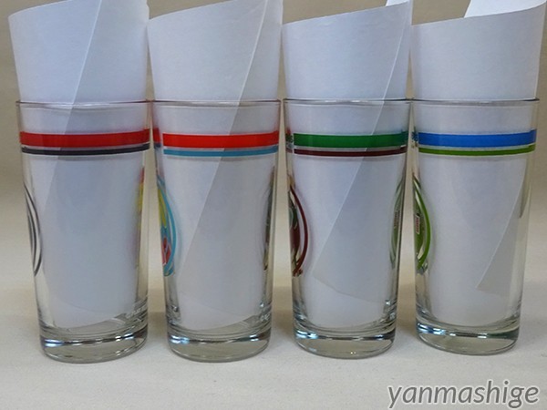 modern pets ガラス製グラス 全4種セット ベアドッグ ラビット カンガルー ドルフィン モダンペット プレイセットプロダクツ_画像3