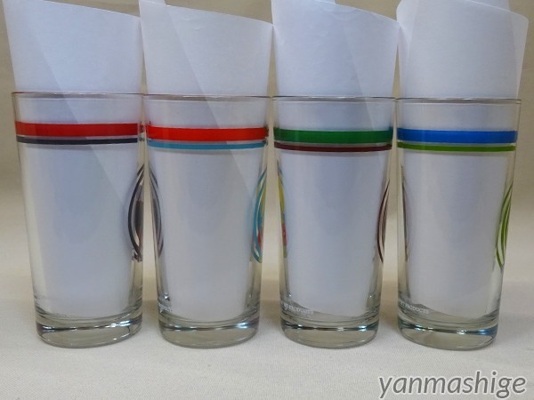 modern pets ガラス製グラス 全4種セット ベアドッグ ラビット カンガルー ドルフィン モダンペット プレイセットプロダクツ_画像4