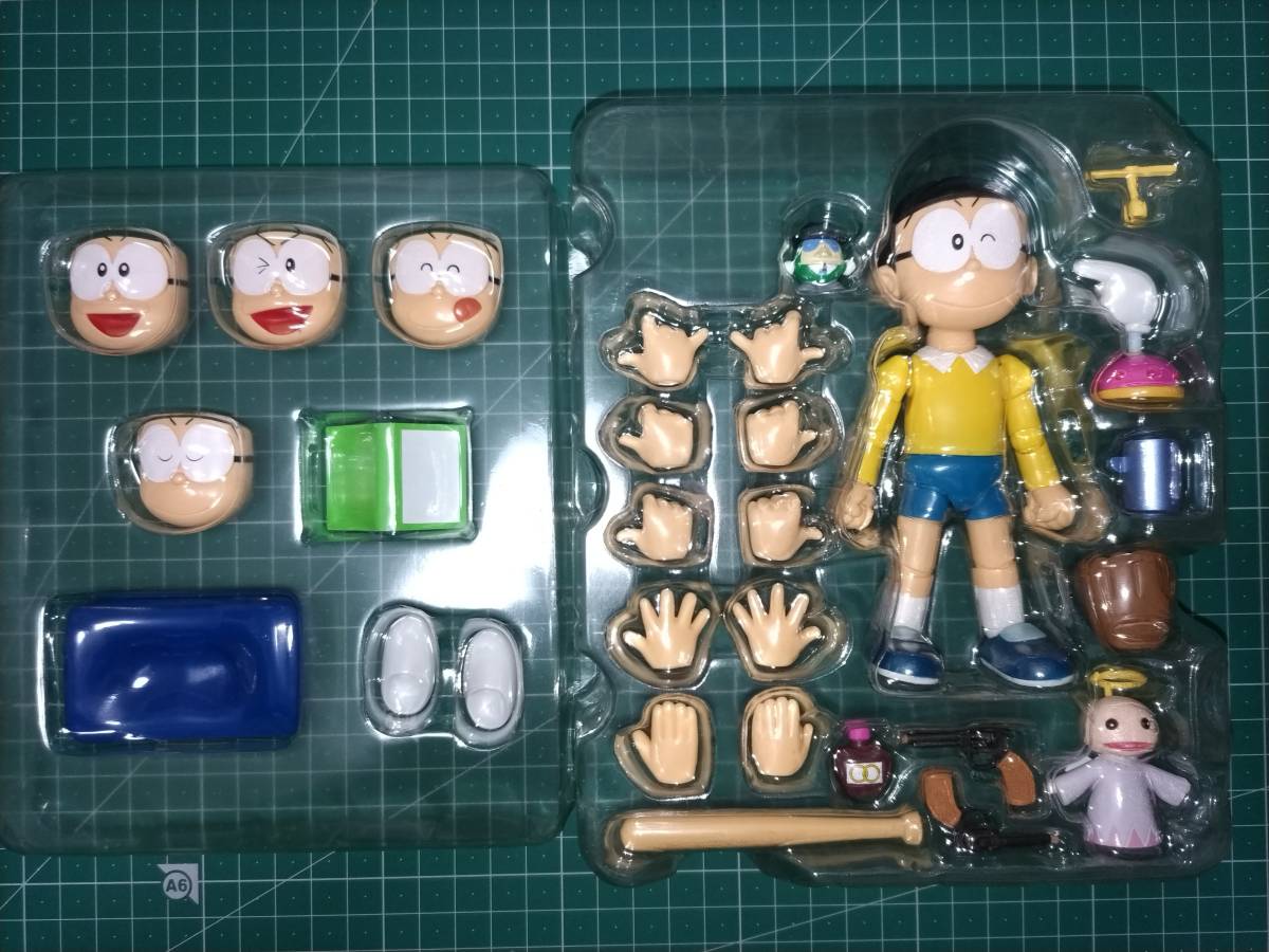 SHFiguarts野比のび太 + ROBOT魂ドラえもん + ROBOT魂ザンダクロス 3個