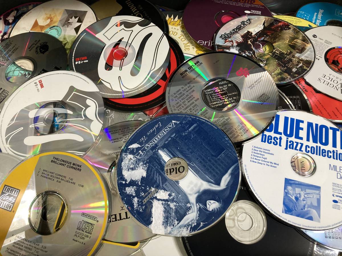 CD DVD ディスクのみ 大量 まとめて250枚セット [IZ504]_画像1