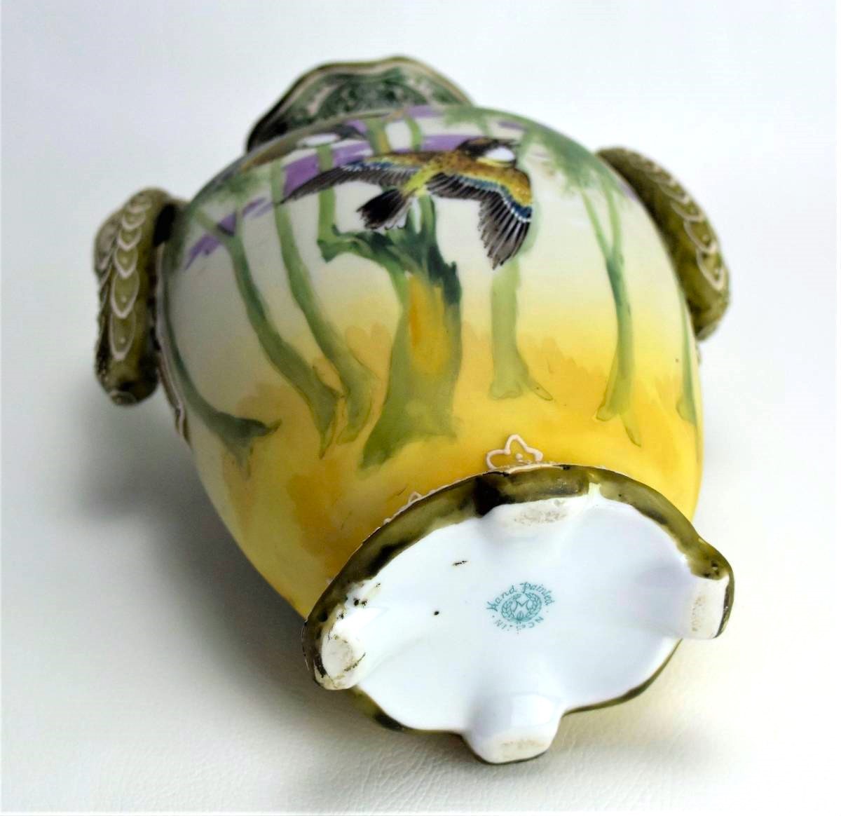 [ beautiful goods ] Old Noritake Noritake vase . up ... ring 