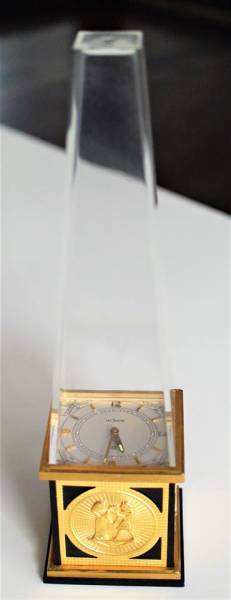 【限定製作】 ジャガールクルト　JAEGER LE COULTRE 置時計　８日時計　手巻き　万華鏡　珍品 ジャガー・ルクルト