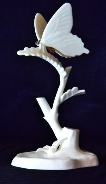 美品】ノリタケ BONE CHINA ボーンチャイナ 蝶 チョウ 置物 ...