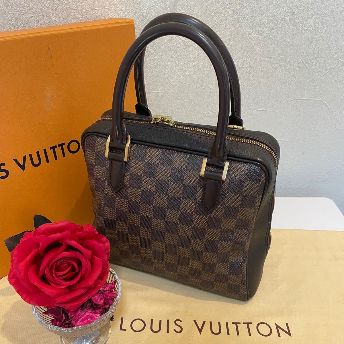 ルイヴィトンLOUIS VUITTON♪ダミエブレラ♪ハンドバッグ