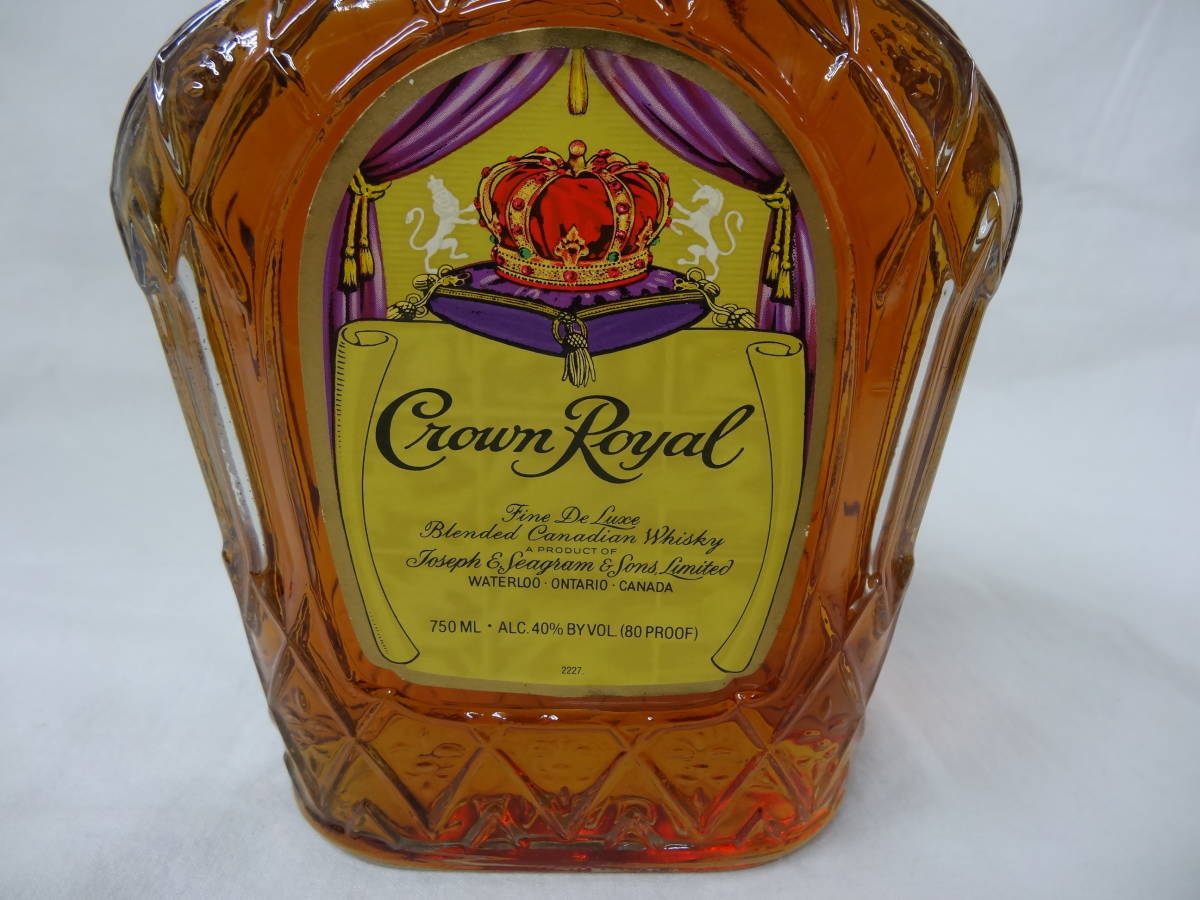  not yet . plug Crown Royal Crown Royal ru1978 750ml pouch attaching prompt decision 