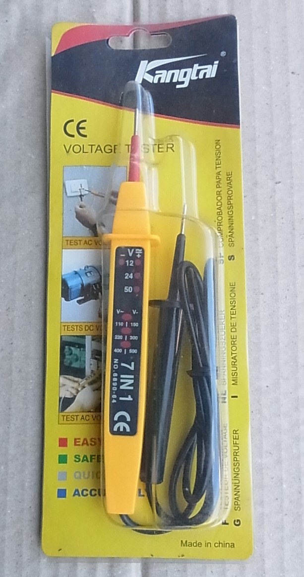 maKangtai ( China ) simple type voltage tester 9 piece together construction ..* science teaching material *DIY course recommendation 